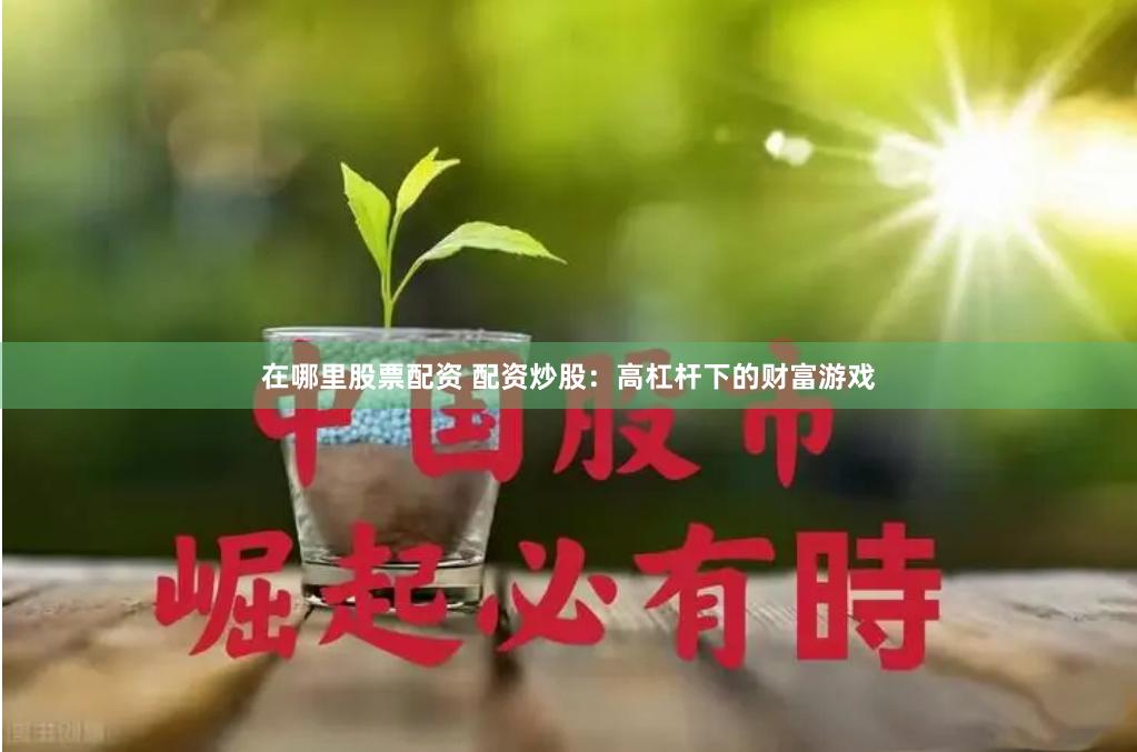 在哪里股票配资 配资炒股：高杠杆下的财富游戏
